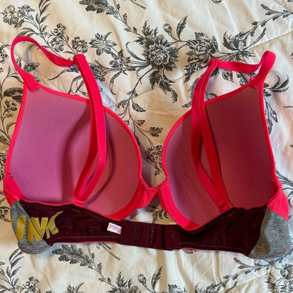 Pink Victorias Secret Lightly Lined Bra 34C - Picture 2 of 6